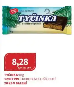 Kubík potraviny Tyčinka s kokosovou příchutí nabídka
