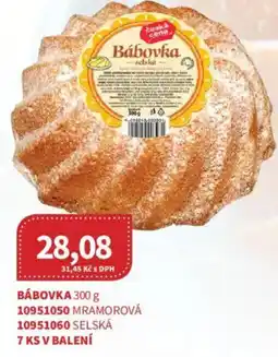 Kubík potraviny Bábovka selská nabídka