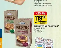 Flop PLESNIVEC NA GRILOVÁNÍ* vybrané druhy nabídka