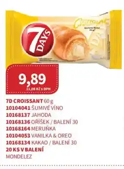 Kubík potraviny 7days croissant nabídka