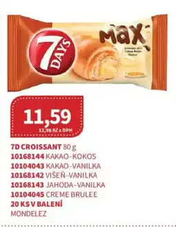 Kubík potraviny 7days croissant nabídka