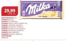 Kubík potraviny Milka čokoláda bílá nabídka