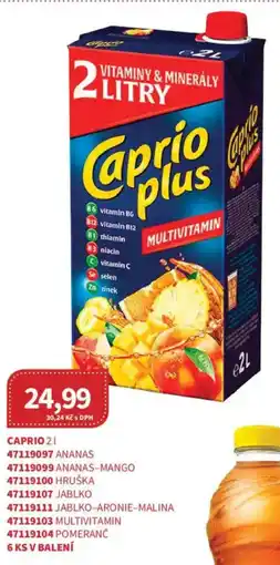 Kubík potraviny Caprio nabídka