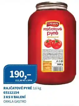 Kubík potraviny Otma rajčatové pyré nabídka