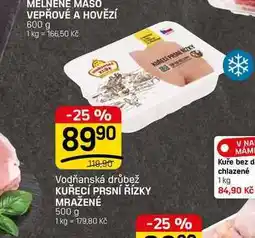 Flop KUŘECÍ PRSNÍ ŘÍZKY MRAŽENÉ nabídka