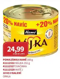 Kubík potraviny Hamé májka nabídka