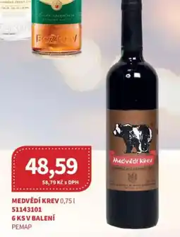Kubík potraviny Medvědí krev nabídka