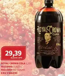 Kubík potraviny Royal Crown Cola nabídka