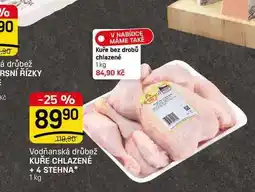 Flop KUŘE CHLAZENÉ + 4 STEHNA* 1 kg nabídka