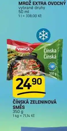 Flop ČÍNSKÁ ZELENINOVÁ SMĚS nabídka