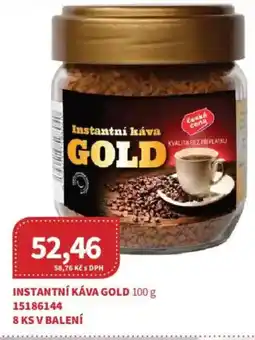 Kubík potraviny Gold instantní káva nabídka