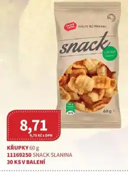 Kubík potraviny Snack slanina nabídka