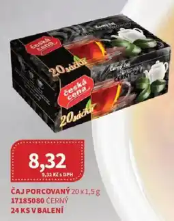 Kubík potraviny Česká cena čaj porcovaný černý nabídka
