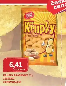 Kubík potraviny Křupky arašidové nabídka