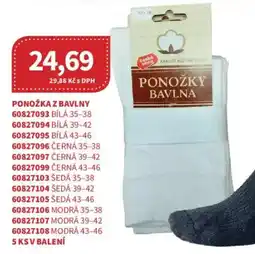 Kubík potraviny Ponožky bavlna nabídka
