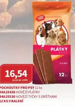 Kubík potraviny Laská cava plátky pro psy hovězí nabídka