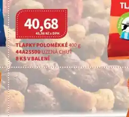 Kubík potraviny Tlapky poloměkké nabídka