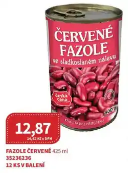 Kubík potraviny Červené fazole nabídka