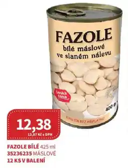 Kubík potraviny Fazole bílé máslové nabídka