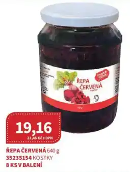 Kubík potraviny Česká čína řepa červená kostky nabídka