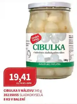 Kubík potraviny Cibulka v nálevu nabídka