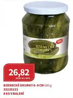 Kubík potraviny Bzenecké okurky nabídka