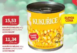 Kubík potraviny Kukuřice nabídka