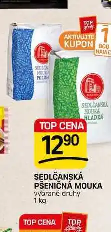 Flop SEDLČANSKÁ PŠENIČNÁ MOUKA vybrané druhy nabídka