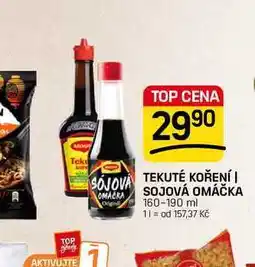 Flop TEKUTÉ KOŘENÍ | SOJOVÁ OMÁČKA nabídka