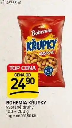 Flop BOHEMIA KŘUPKY vybrané druhy nabídka