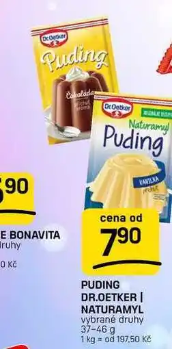 Flop PUDING DR.OETKER | NATURAMYL vybrané druhy nabídka