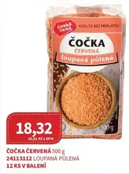 Kubík potraviny Čočka červená loupaná půlená nabídka
