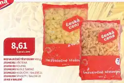 Kubík potraviny česká cena bezvaječné těstoviny nabídka