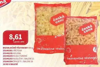 Kubík potraviny česká cena bezvaječné těstoviny nabídka
