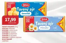 Kubík potraviny Brick tavený sýr přírodní nabídka