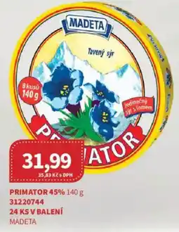 Kubík potraviny Madeta primator nabídka