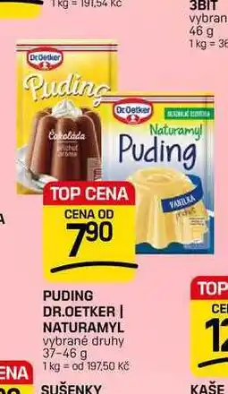 Flop PUDING DR.OETKER | NATURAMYL vybrané druhy nabídka
