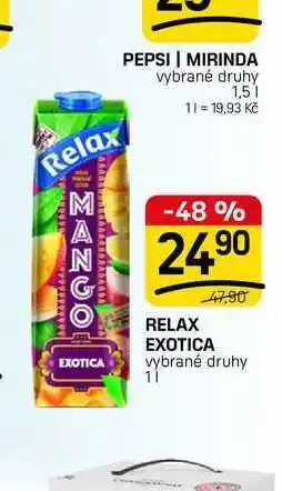 Flop RELAX EXOTICA vybrané druhy 11 nabídka