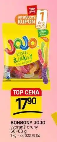 Flop BONBONY JOJO vybrané druhy nabídka