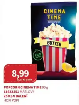 Kubík potraviny Popcorn cinema time nabídka