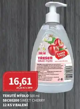 Kubík potraviny Třešen tekuté mýdlo nabídka