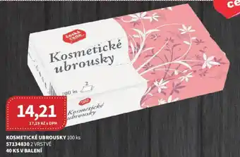 Kubík potraviny česká cena kosmetické ubrousky nabídka