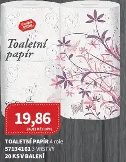 Kubík potraviny Toaletní papír nabídka