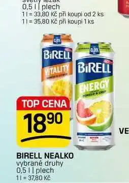 Flop BIRELL NEALKO vybrané druhy 0,5 || plech nabídka