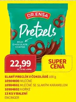 Kubík potraviny Dr. Ensa pretzels nabídka