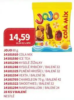 Kubík potraviny Jojo cola mix nabídka