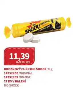 Kubík potraviny Big shock hroznový cukr nabídka