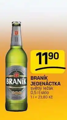 Flop BRANÍK JEDENÁCTKA světlý ležák nabídka