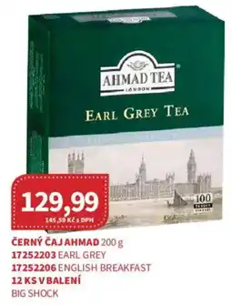 Kubík potraviny Ahmad earl grey nabídka