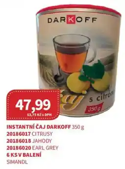Kubík potraviny Darkoff instantní čaj s citróny nabídka